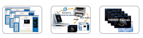 DCU12 portable full digital color doppler vet ultrasound scanner