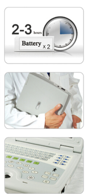 KX5000V laptop full digital B mode veterinary ultrasound scanner
